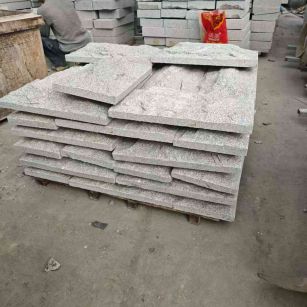 锦州芝麻白蘑菇石，自然面