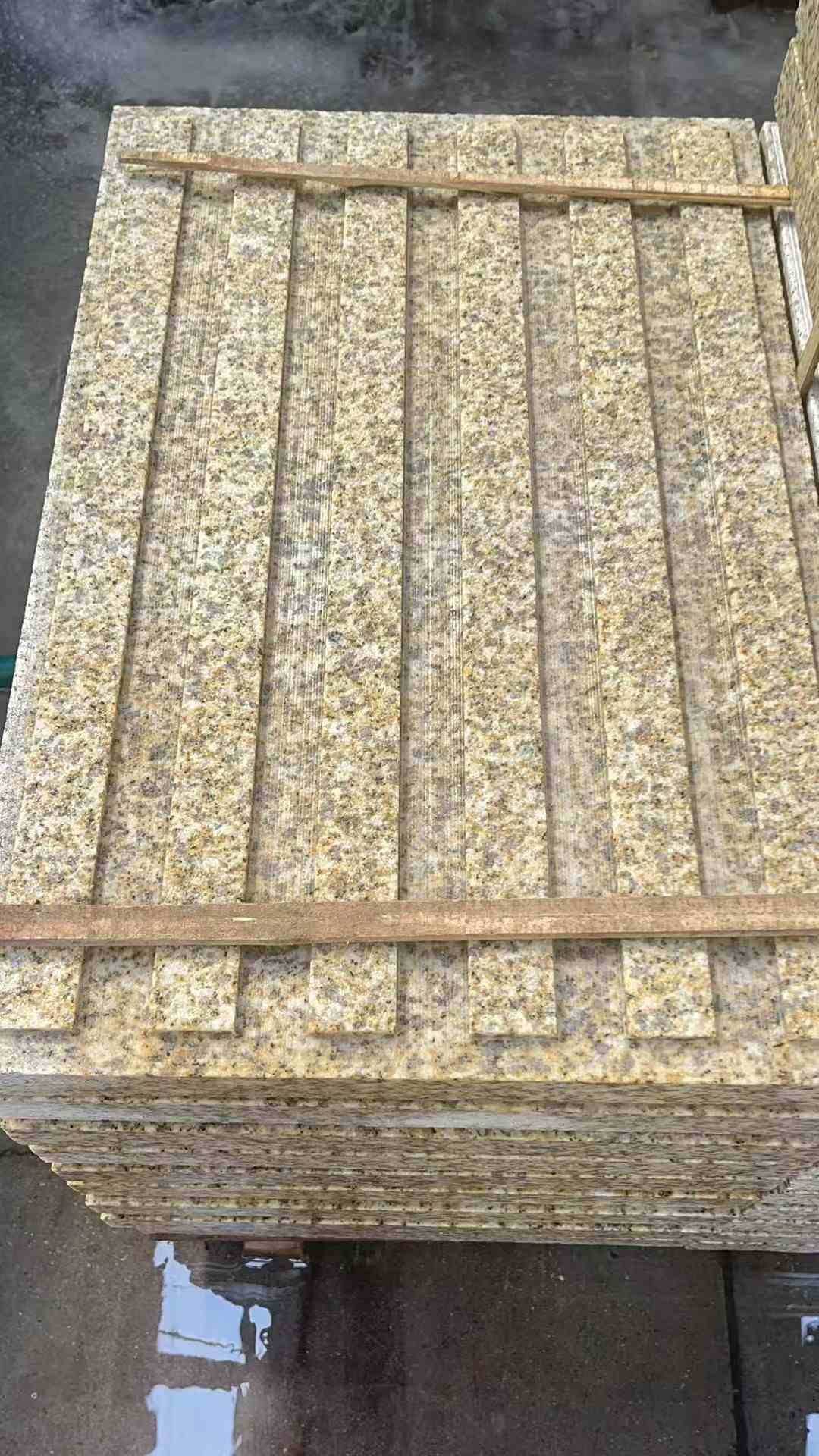 锦州黄金麻盲道 石材盲道